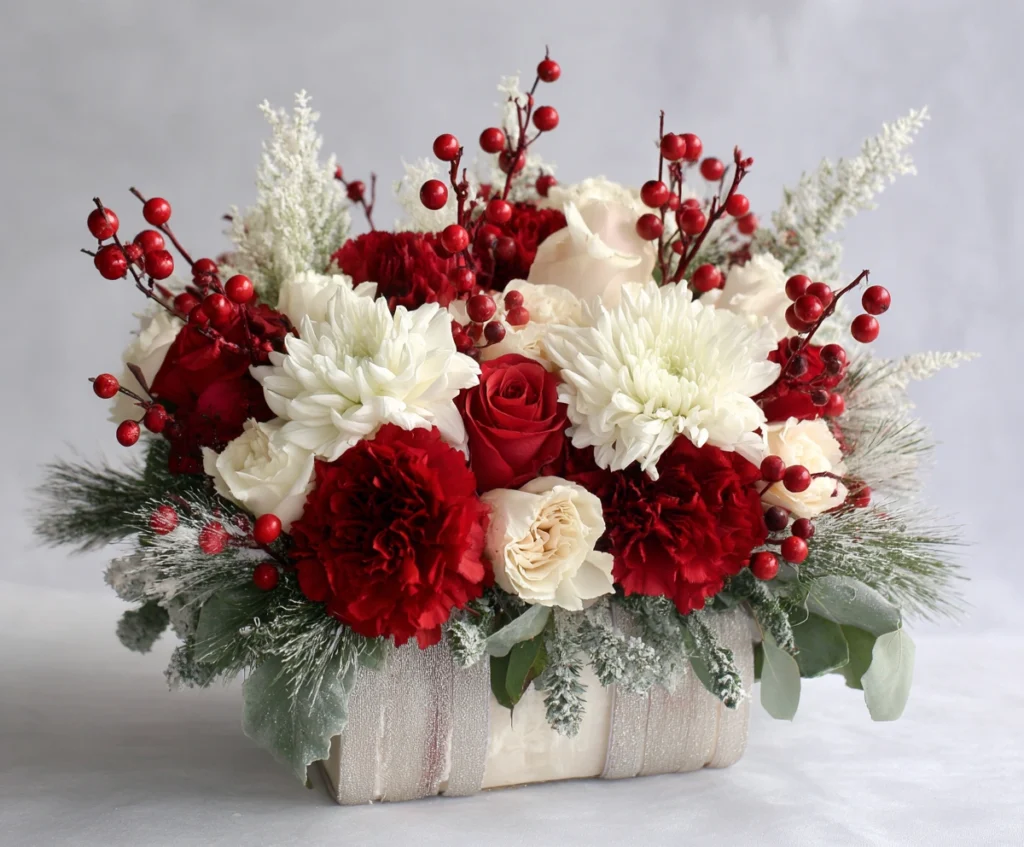 Creating Stunning Christmas Flower Arrangements