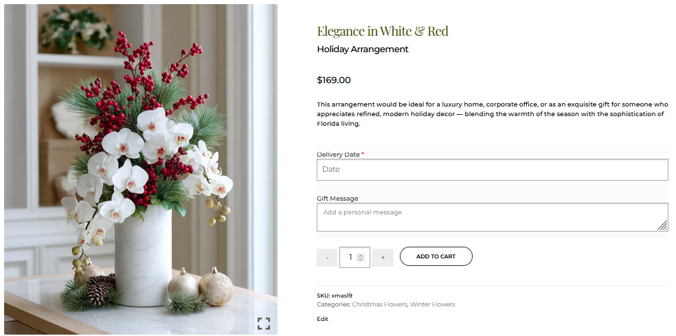 Top 5 Christmas Floral Arrangements to Brighten Your Holiday Season