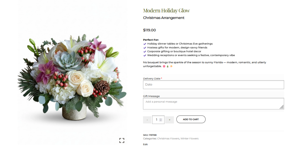 Top 5 Christmas Floral Arrangements to Brighten Your Holiday Season